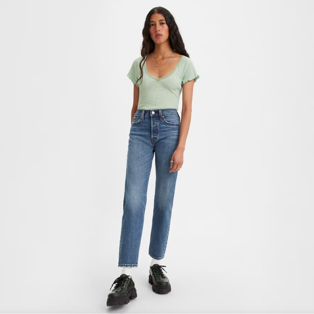 Levi's Premium Wedgie Straight Leg Jeans
